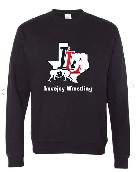 Lovejoy Wrestling Crew Neck Sweatshirt American Wrestler