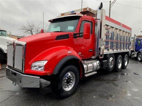 Kenworth T Tri Axle Dump Truck Paccar Hp Speed