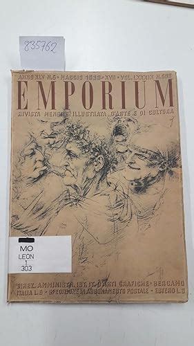 Emporium Rivista Mensile Illustrata Darte Zvab