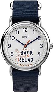 Timex TW2V41900 Reloj Anal Gico Unisex De 38 Mm Peanuts Blue Band Kick