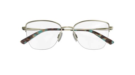 Specsavers Womens Glasses Lesley Gold Cateye Metal Recycled Metals S