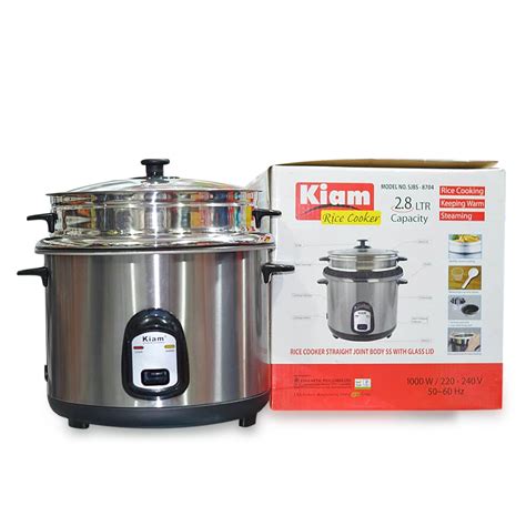 Kiam Rice Cooker SJBS 8702 Ltr Rice Cooker KIAM Mayabi Rice Cooker