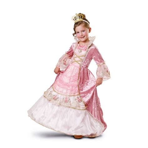 Costume Principessa Elegante Bambina Novita Casa Di Carnevale