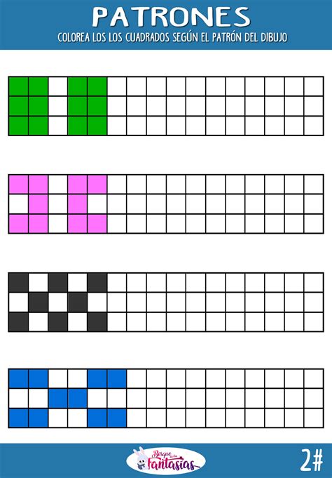 Juegos De Patrones Y Secuencias Para Niños Ejercicios De Patrones Online O Para Imprimir