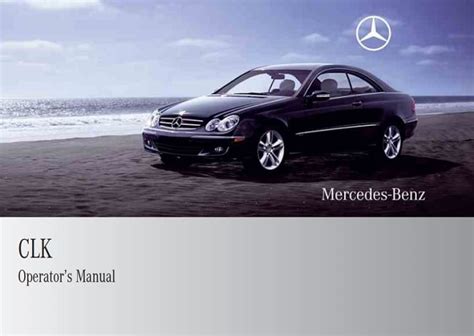 2005 Mercedes Benz CLK Class Owners Manual PDF Manual Directory