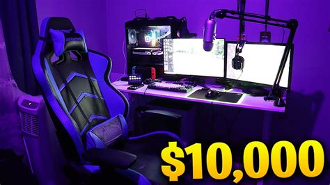 My 10 000 GAMING SETUP MitchGames247 Setup YouTube