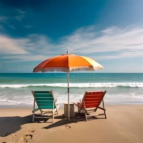 Sunlit Hideaway Sandy Beach Dreamy Skies And Sun Drenched Coastal