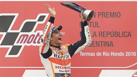 Moto Gp Márquez Se Quedó Con La Victoria En Termas Infobae