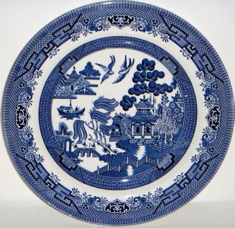 CHURCHILL WILLOW PATTERN CHINA | Patterns For You