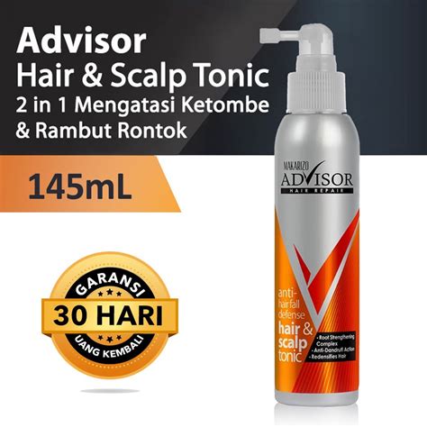 Makarizo Advisor Hair Scalp Tonic Ml Ml Perawatan Rambut