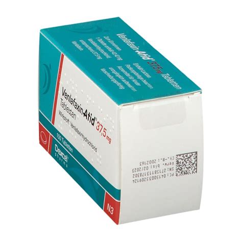 Venlafaxin Atid 37 5 Mg 100 St Mit Dem E Rezept Kaufen Shop Apotheke