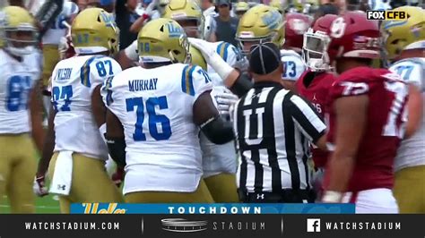 UCLA Vs 6 Oklahoma Football Highlights 2018 Video Dailymotion