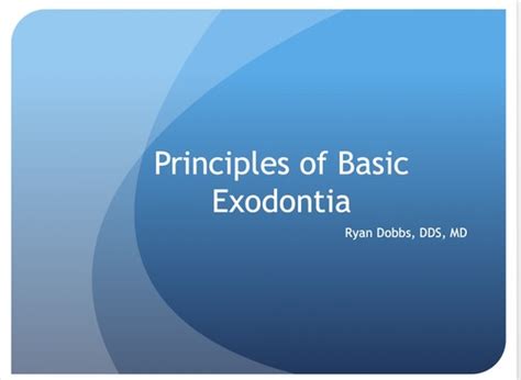 2 Basic Exodontia Flashcards Quizlet