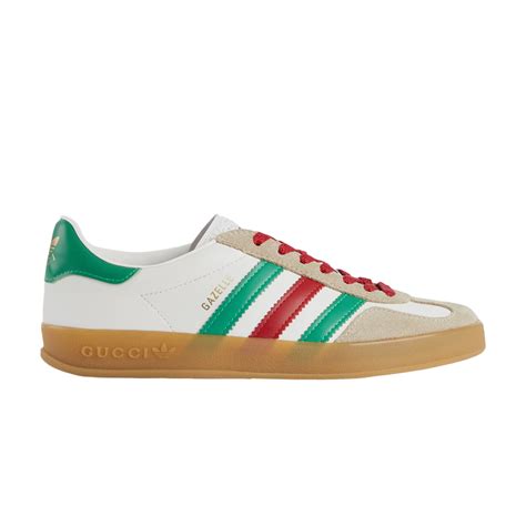 Gucci Adidas X Wmns Gazelle Green Red White Editorialist