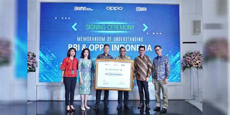 BRI Jalin Kerja Sama Dengan Oppo Indonesia Perluas Transaksi Digital