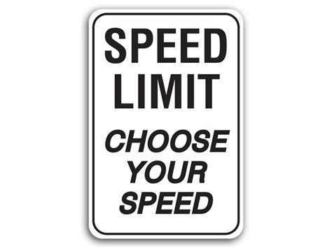 Speed Limit Sign Custom Speed Limit Sign Custom Signs 55 Speed Limit