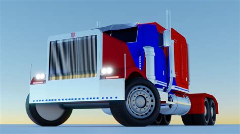 Optimus Prime Truck 3d Model 3d Model Cgtrader