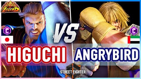 Sf Higuchi Guile Vs Angrybird Ken Street Fighter Youtube