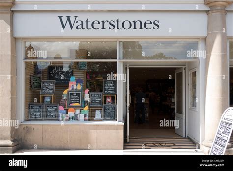 The Waterstones Retail Book Store Entrance On Princes Street New Town