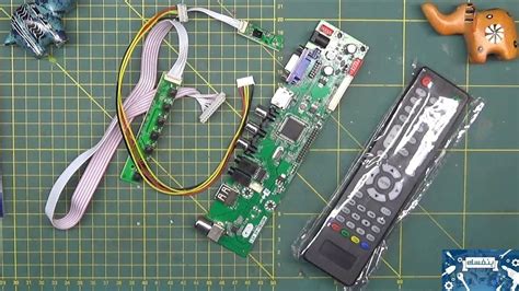 How to turn any Laptop LCD LED into a TV Part1 تشغيل شاشة اي لابتوب