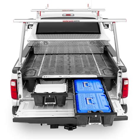 Commercial Pickup Truck Bed Toolbox Organizer Upfit Decked