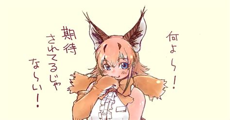 けものフレンズ 何よ〜！さんを描きました 突撃なめじろうのイラスト Pixiv