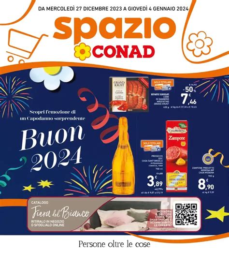 Volantino Spazio Conad Buon 2024 Fino Al 4 1 2024 Dal 27 12 2023