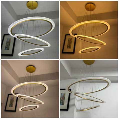 Jual Fl Lampu Gantung Ring Cm Modern Minimalis Akrilik Cincin