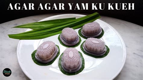 Shiokman Agar Agar Yam Ku Kueh With Yam Taro Paste Filling Yams