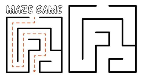 Simple Maze Vector Art, Icons, and Graphics for Free Download