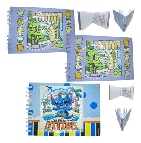 Foto Do Bob Good Do Stitch - 2 Bob Goods 1 Stitch Livro Caderno Colorir Desenho Capadura | MercadoLivre