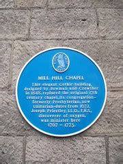 Joseph Priestley Henry Bowman Joseph Stretch Crowther And Mill Hill