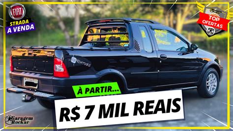 Picape Strada Fiat A Venda Barata Partir De Mil Reais Top