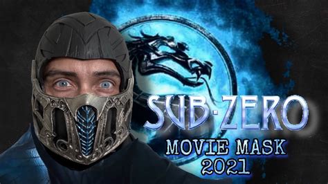 CÓMO HACER MASCARA DE SUB ZERO DE LA NUEVA PELÍCULA DE MORTAL KOMBAT