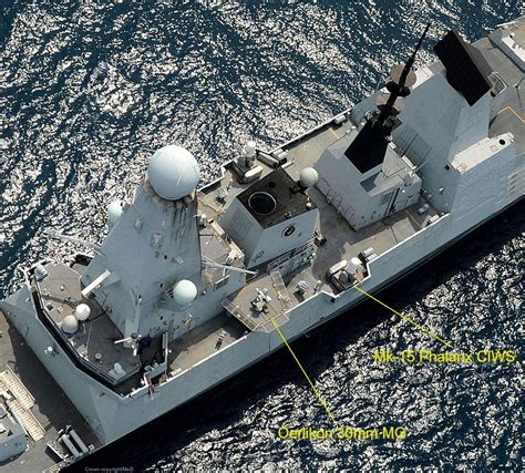 Type 45 Daring Class Guided Missile Destroyer Royal Navy