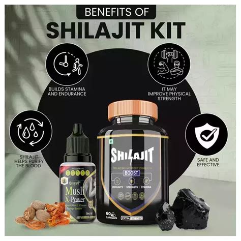 Divya Shree Shilajit Capsule And Musli X Power Massage Oil Combo Pack