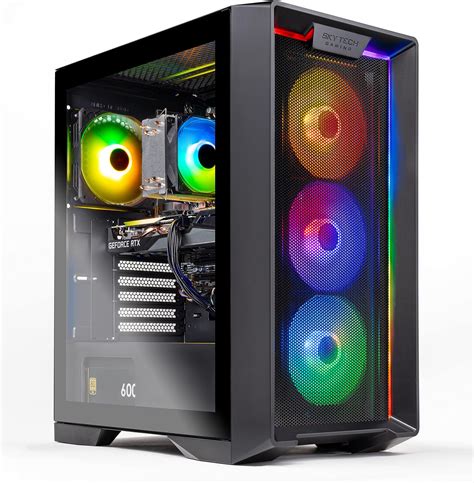 Amazon Skytech Gaming Chronos Mini Gaming Pc Desktop Amd Ryzen