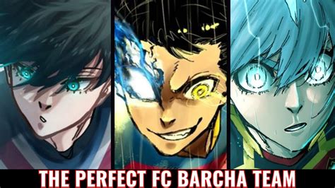 Blue Lock Building The Perfect Fc Barcha Team Youtube