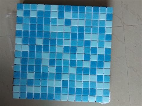 Blue Square Ceramic Swimming Pool Tile Thickness 15 Mm At Rs 80 Sq Ft