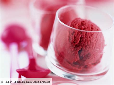 Sorbet Framboise Avec Sorbeti Re Facile D Couvrez Les Recettes De