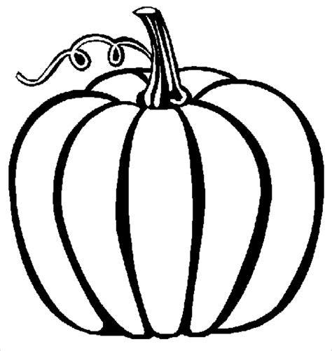 Dibujo De Una Calabaza Para Colorear Dibujos De Calabazas De The Best