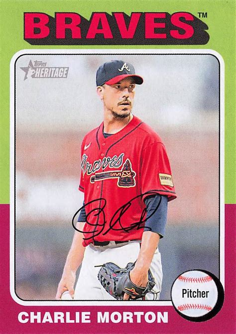 Topps Heritage Charlie Morton Trading Card Database