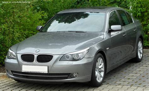 2007 BMW 5 Series E60 Facelift 2007 525i 218 Hp Technical Specs