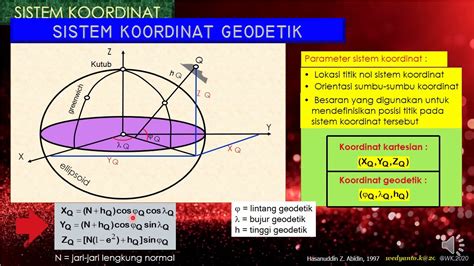 GEODESI GEOMETRI SISTEM KOORDINAT 4 YouTube