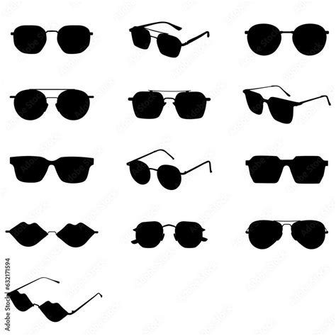 set of Sunglasses, Sunglasses SVG, Summer SVG, Sunglass Sunset SVG ...