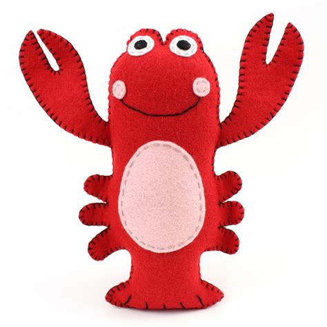 Lobster Hand Sewing Pattern