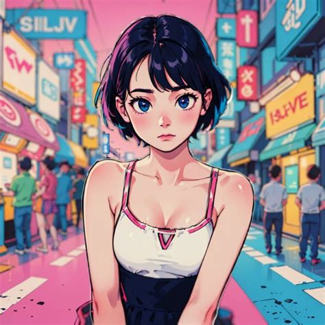 Tokyo Lofi Relaxing Tokyo Anime Artwork