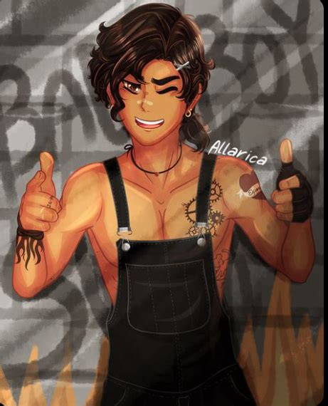 Rule 34 Allrica Apron Leo Valdez Male Only Pecs Percy Jackson And The Olympians Solo Male