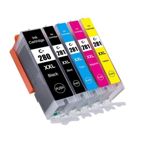 Pgi 280 Xxl Cli 281 Xxl Ink Cartridge For Canon Pixma Ts8120 Ts9120