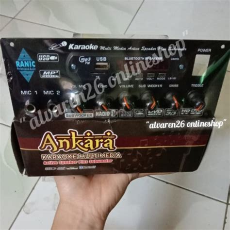 Jual Kit Power Amplifier Speaker Aktif Stereo Karaoke Plus Bluetooth Mp3 Kota Bandung